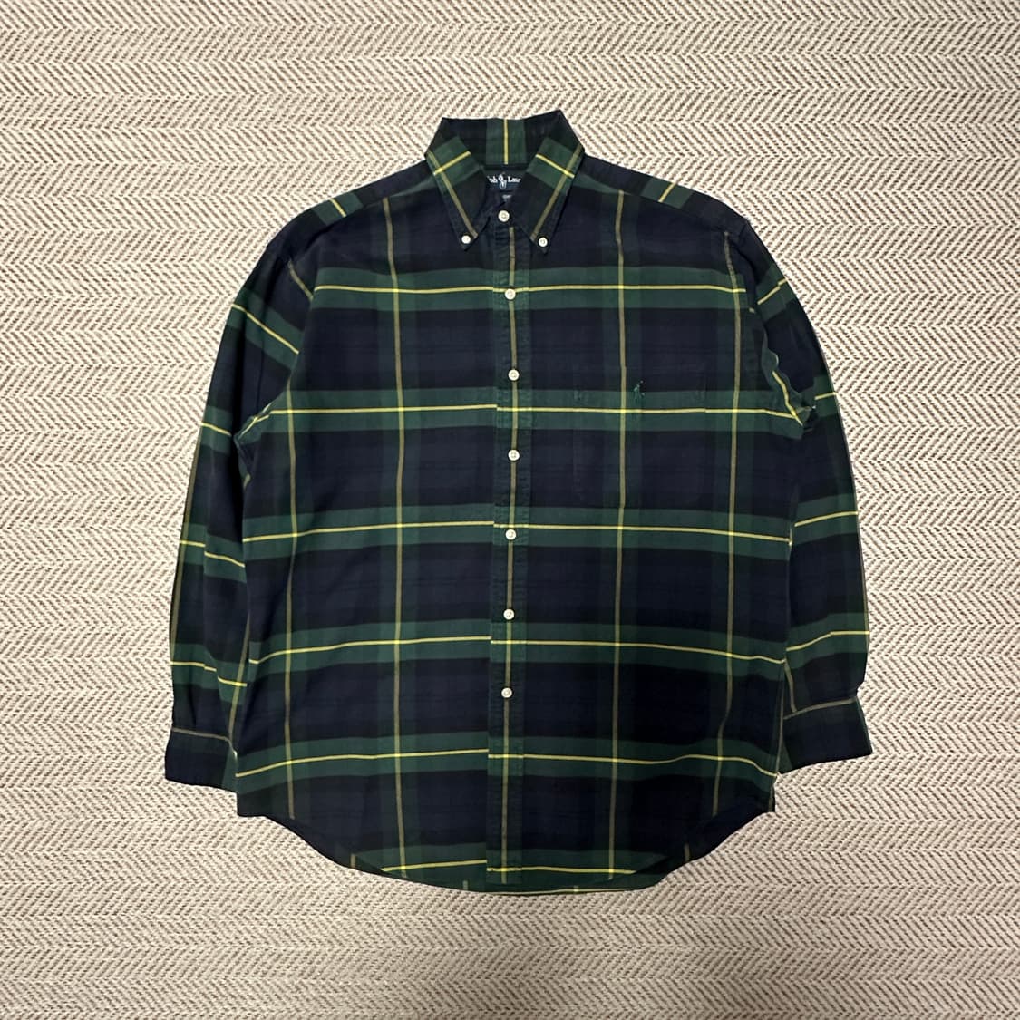 POLO RALPH LAUREN big shirt check 상품이미지1