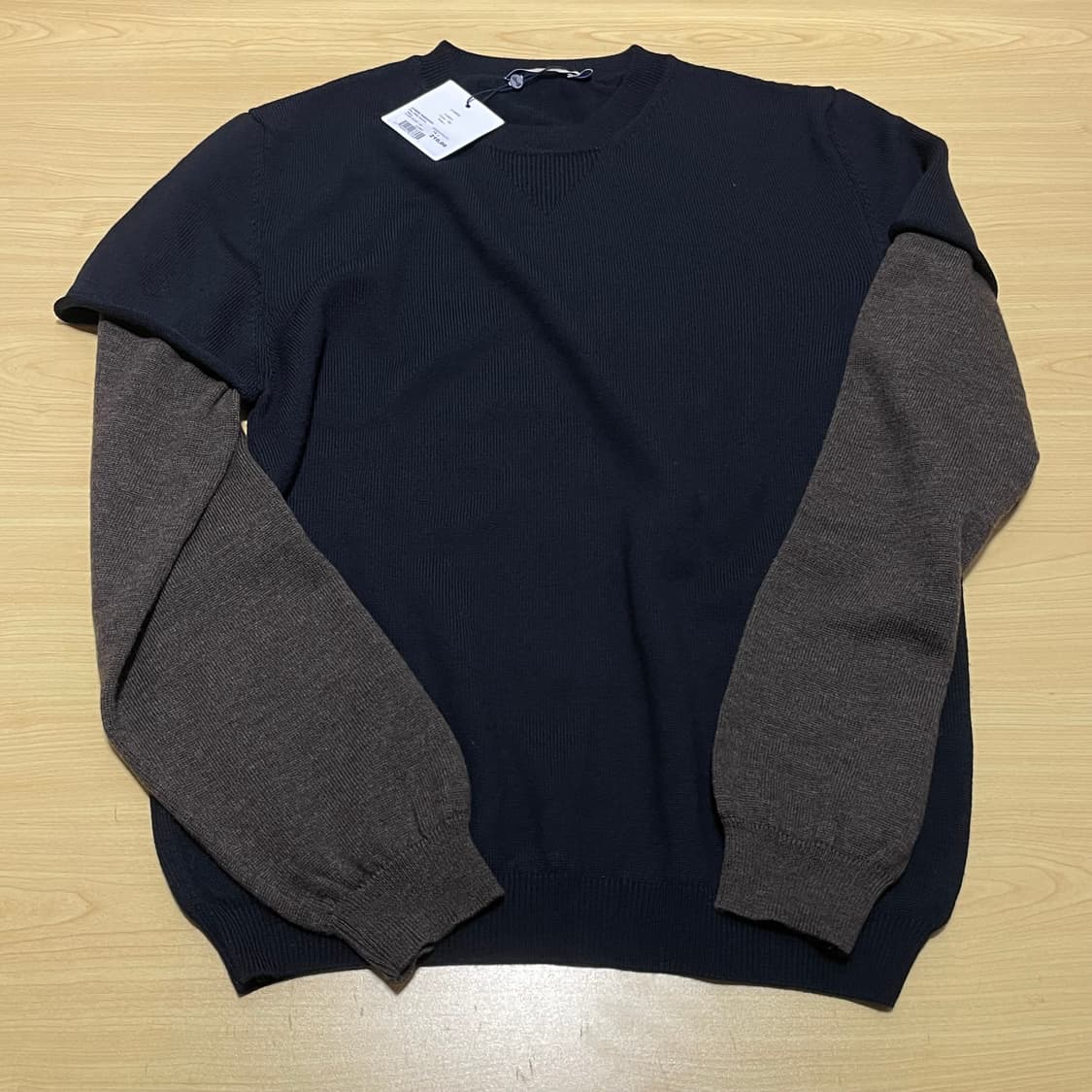 [L] 팔로마울 cobre 레이어드 울니트 상품이미지1