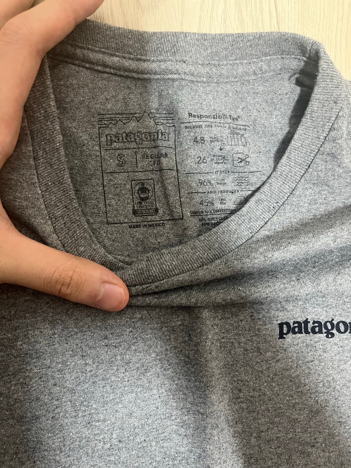 파타고니아 티셔츠 팝니다 상품이미지3