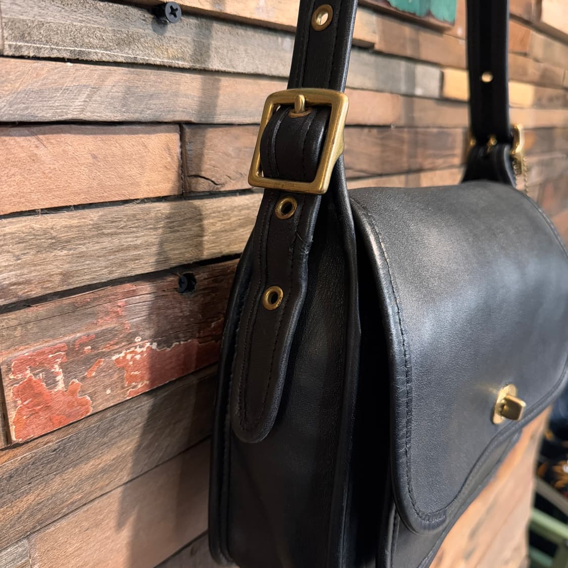 Old Coach Glove Leather Shoulder Bag 상품이미지5