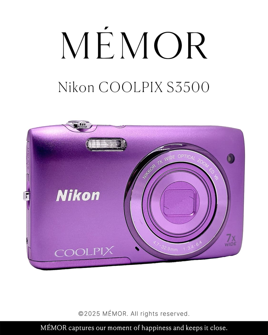 아이돌픽🩷 Nikon COOLPIX S3500 니콘 쿨픽스 디카 상품이미지2