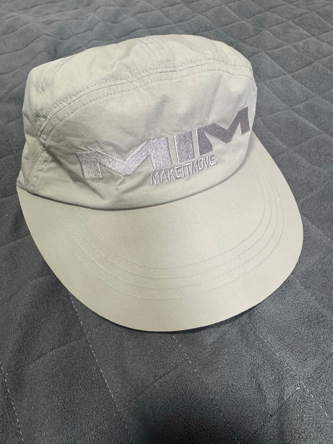 MIM 7패널 대두용 런닝 캡 모자 - 그레이 상품이미지6