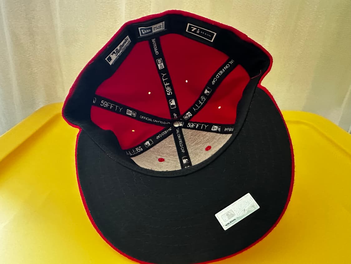 뉴에라 필라델피아 필리스 남성용 캡 59fifty 레드 상품이미지5