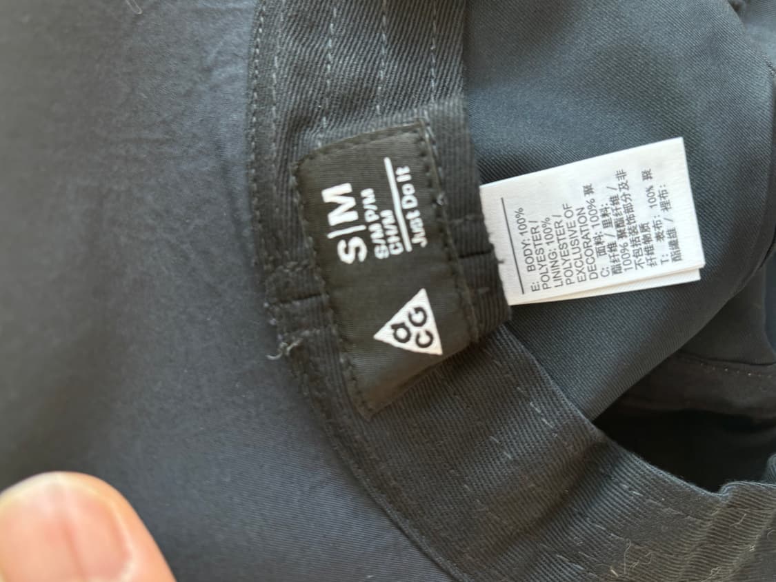 나이키 ACG 버킷햇 그리드아이언 블랙 상품이미지2