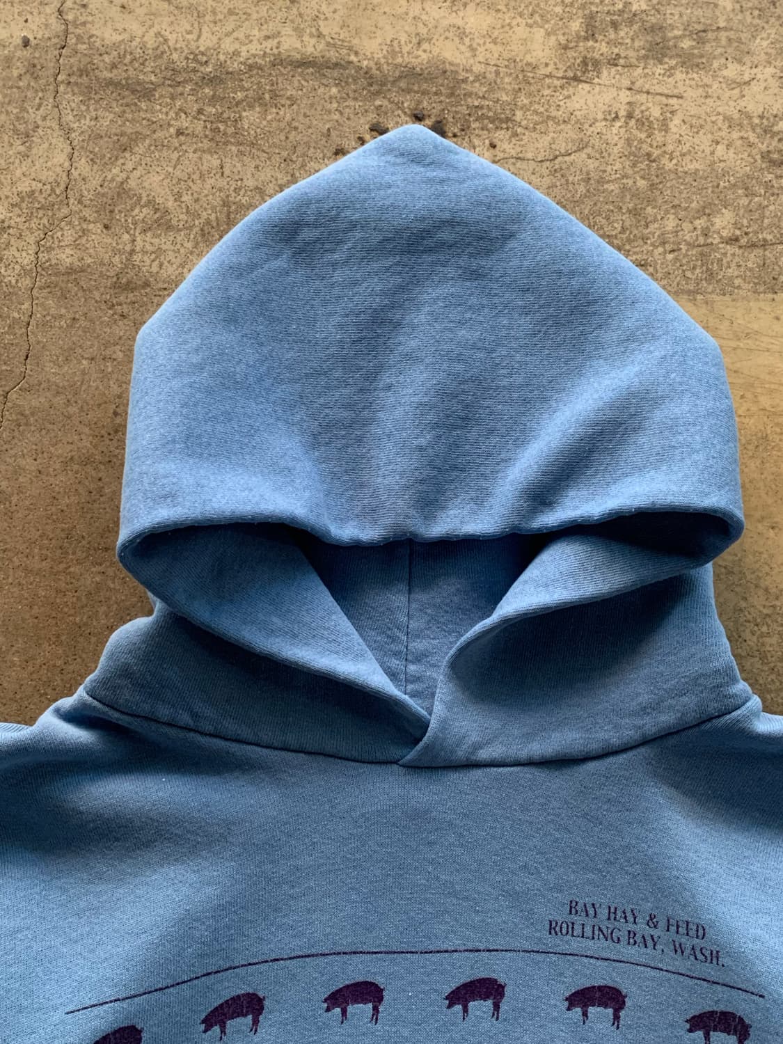 러셀 애슬레틱 튜블러 스웻후디 베이 헤이 앤 피드 상품이미지2