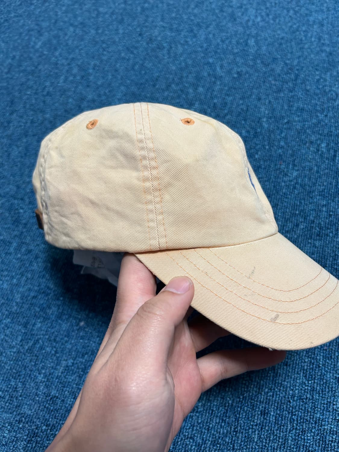 폴로랄프로렌 베이지 볼캡 상품이미지5