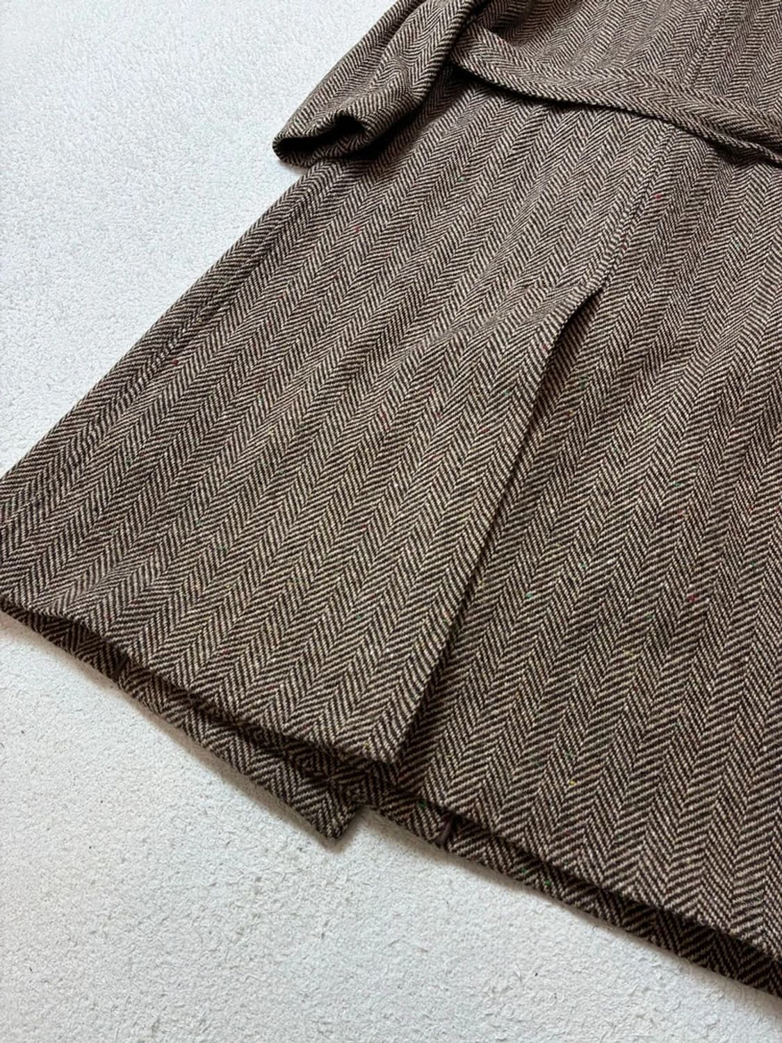 폴로 랄프로렌 클래식 울 헤링본 벨티드 롱 코트 PN6885 상품이미지7