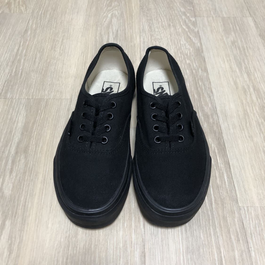 (235) 반스 VANS 어센틱 트리플 블랙 올검 상품이미지6