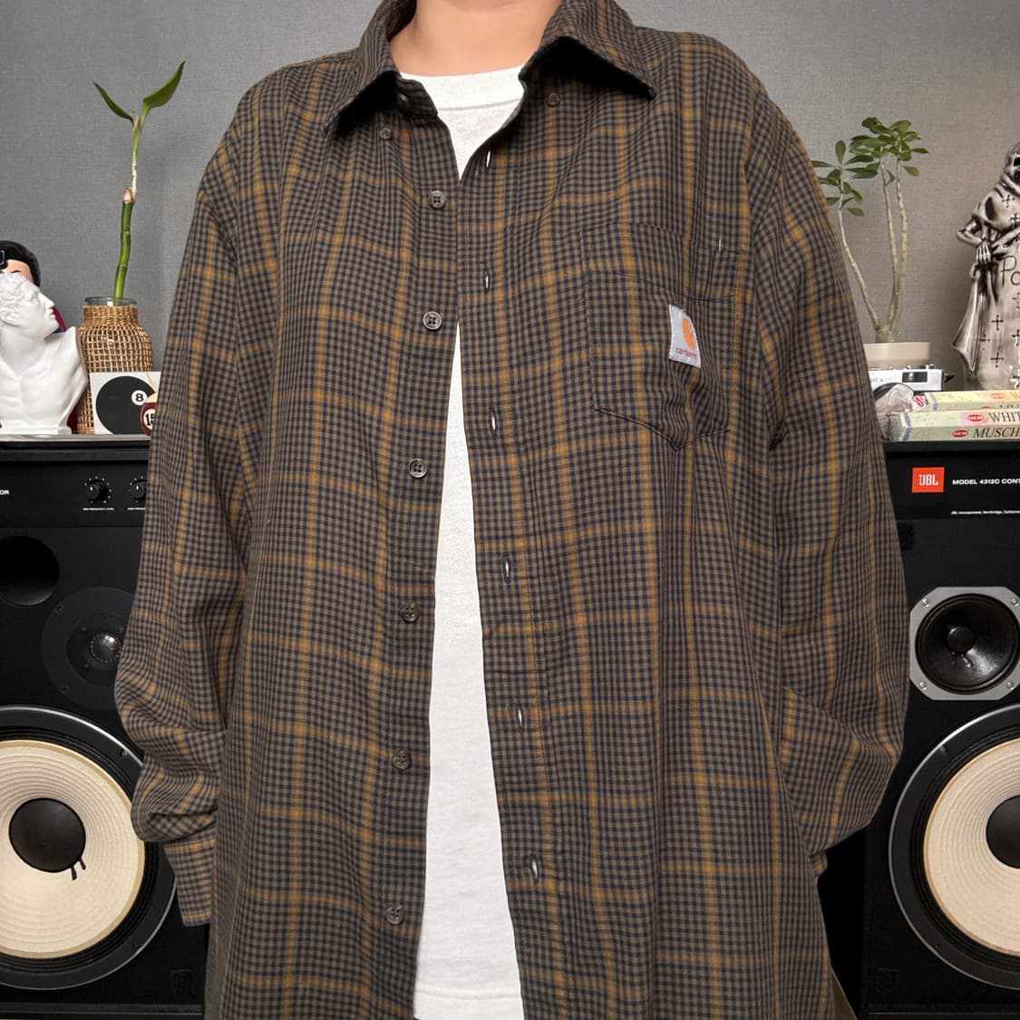 칼하트 체크셔츠 상품이미지1