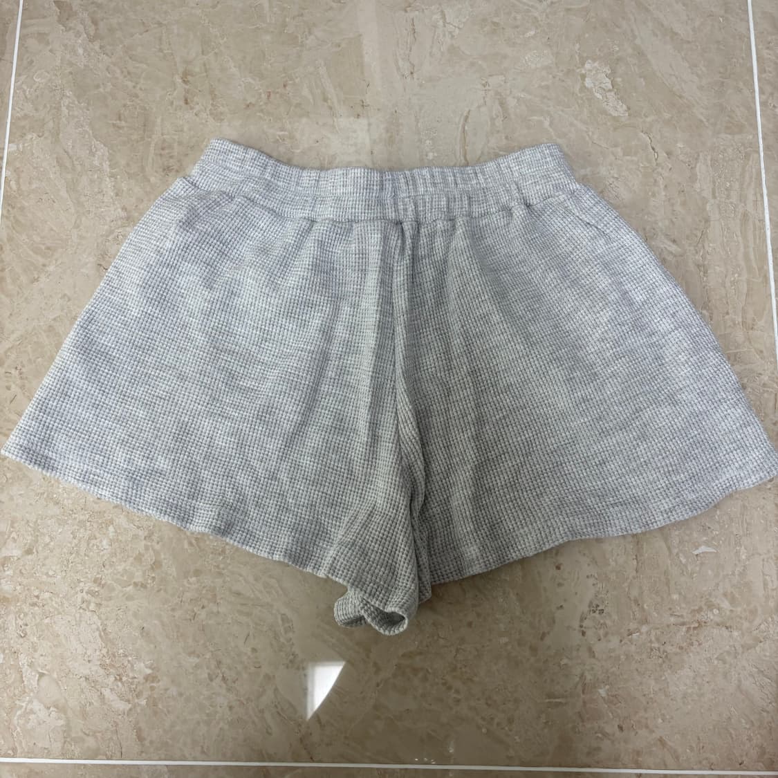 애즈온 와플 숏팬츠 바지 상품이미지3
