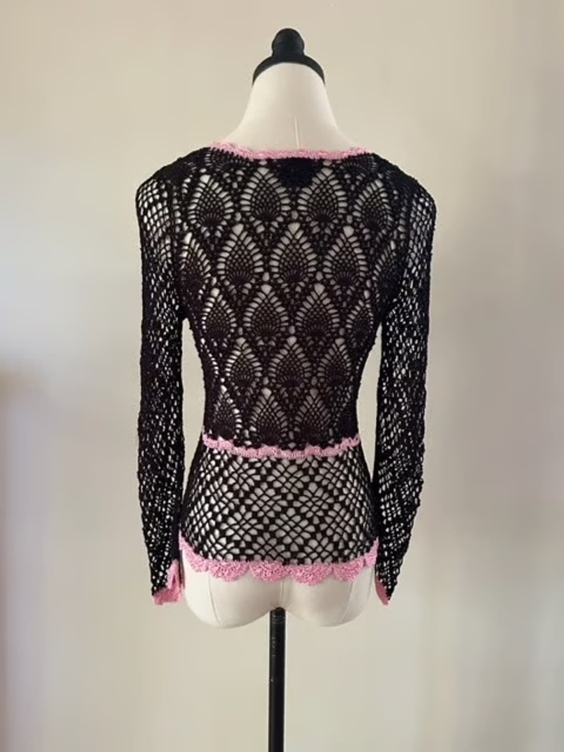 벳시 존슨 betsey johnson 크로셰 가디건 상품이미지2