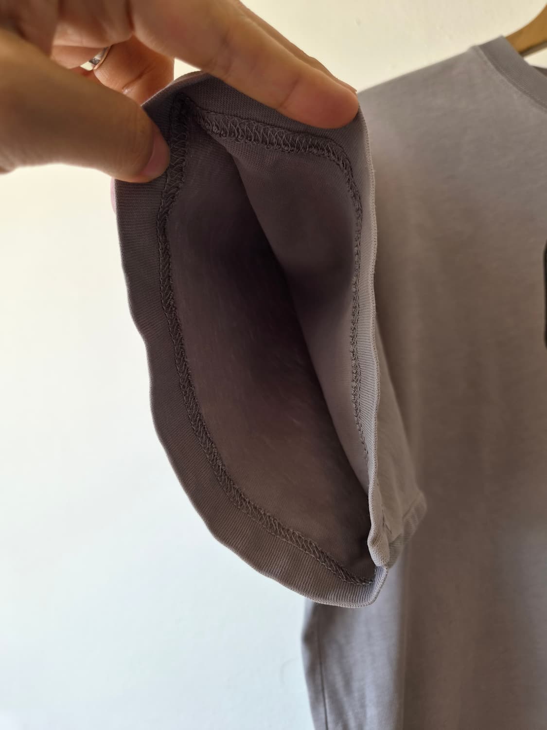 라이프워크 남성 가먼트다잉 빅라독 오버핏 반팔티셔츠 M 상품이미지4