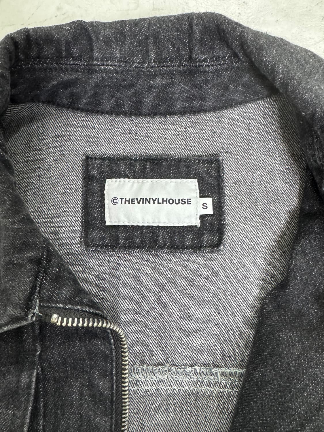 더바이닐하우스 데님 자켓 S 상품이미지3