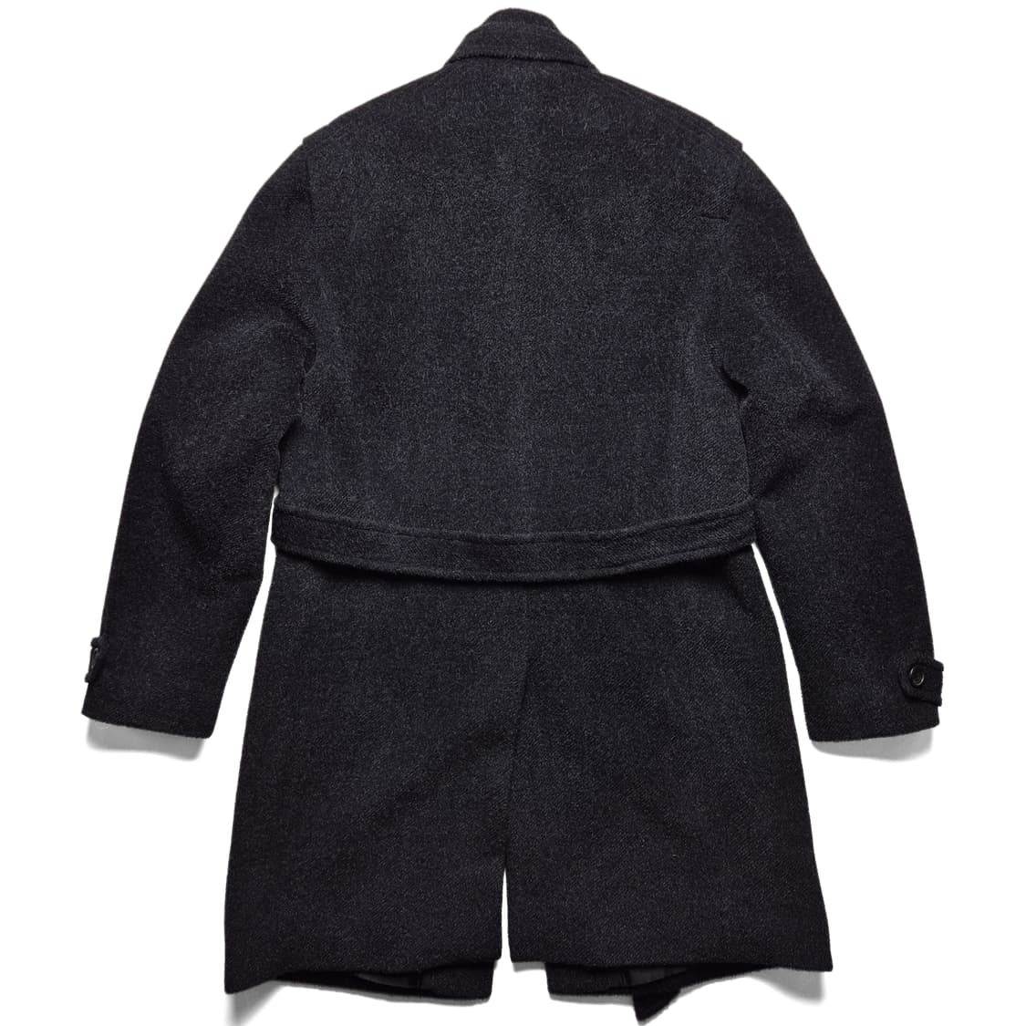 [48] 솔리드옴므 모헤어 블렌드 벨티드 코트 상품이미지7