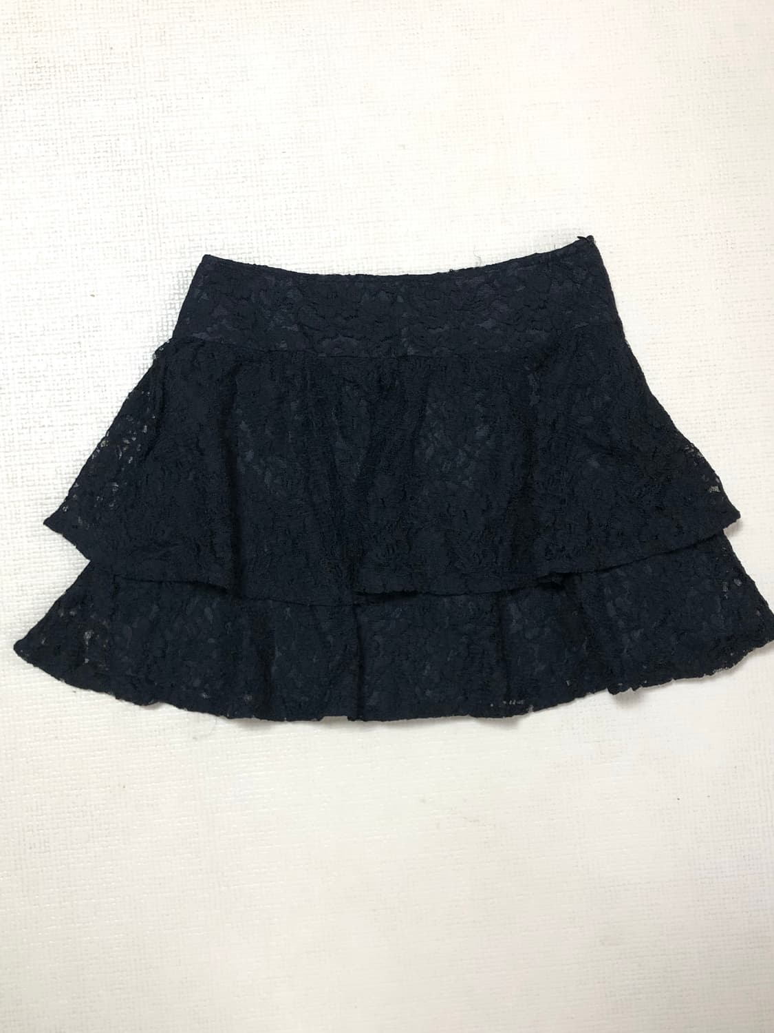 빈티지 블랙 프릴 레이스 스커트 상품이미지8
