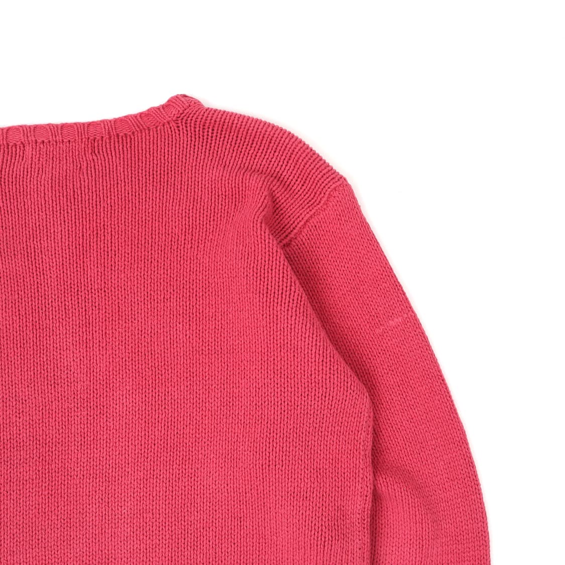 폴로 랄프로렌 다크 핑크 라운드 니트 상품이미지6