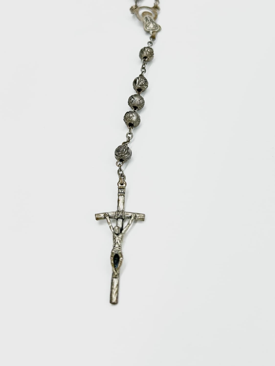 Antique dark cross crucifix necklace  상품이미지2
