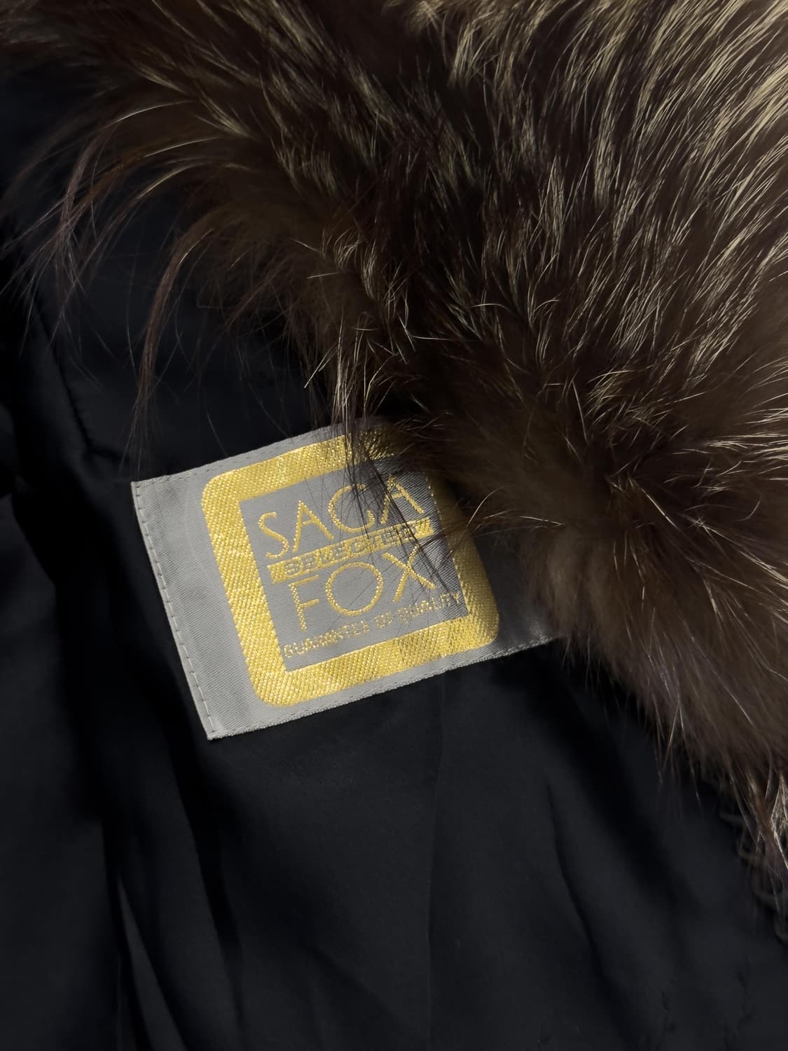 Saga 폭스 퍼 자켓 상품이미지6