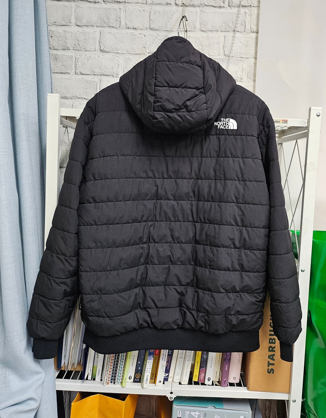 노스페이스 남성패딩100 경량패딩 리버시블 양면 히트라인자켓 XD47 상품이미지6