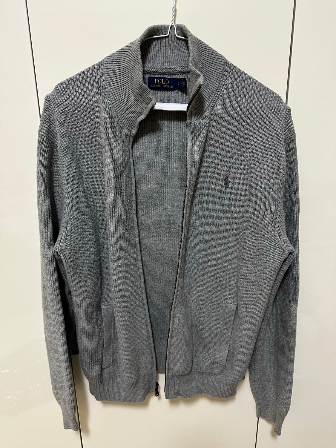 폴로 니트집업 상품이미지2