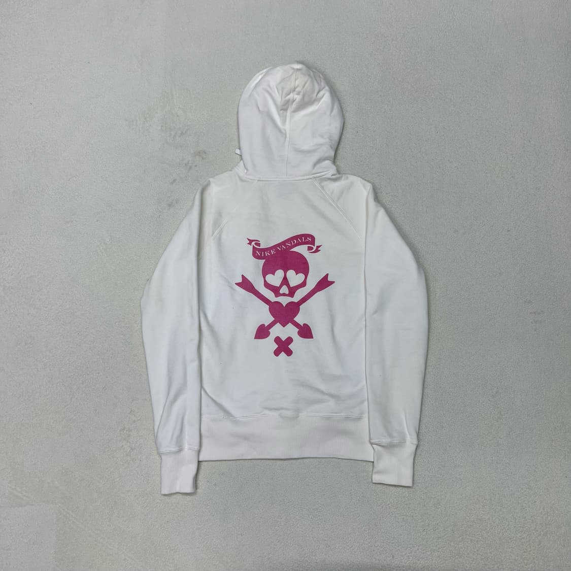 Nike white skull printing hoody 상품이미지6