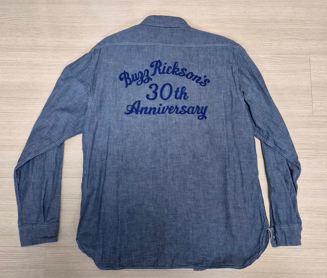 버즈릭슨 30주년 샴브레이 셔츠 상품이미지4