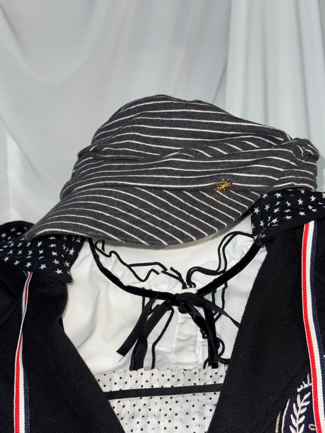 리즈리사 무채색 공겜여주깔 프레피 코디세트  상품이미지9