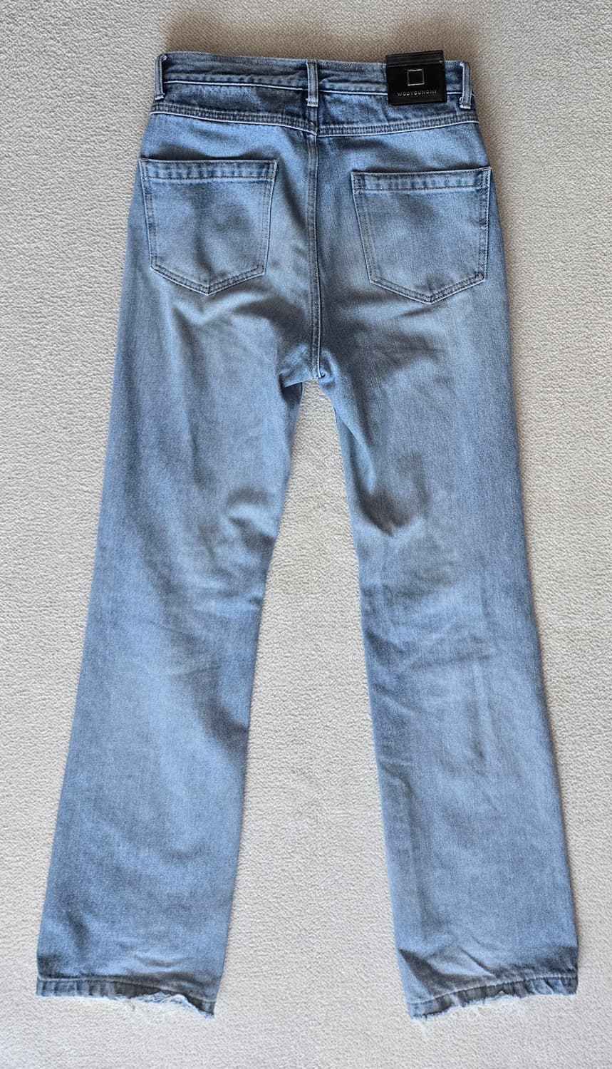 우영미 데미지 워싱 팬츠 상품이미지2