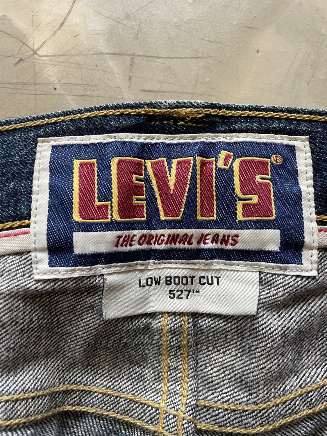 리바이스 527 Low Boot Cut 34x30 상품이미지6