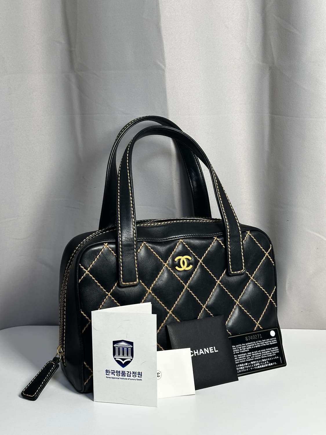 샤넬 와일드 스티치 스몰 보스턴 백 상품이미지8