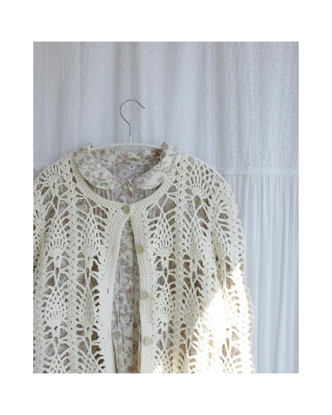 Flower vintage round shirts 상품이미지3