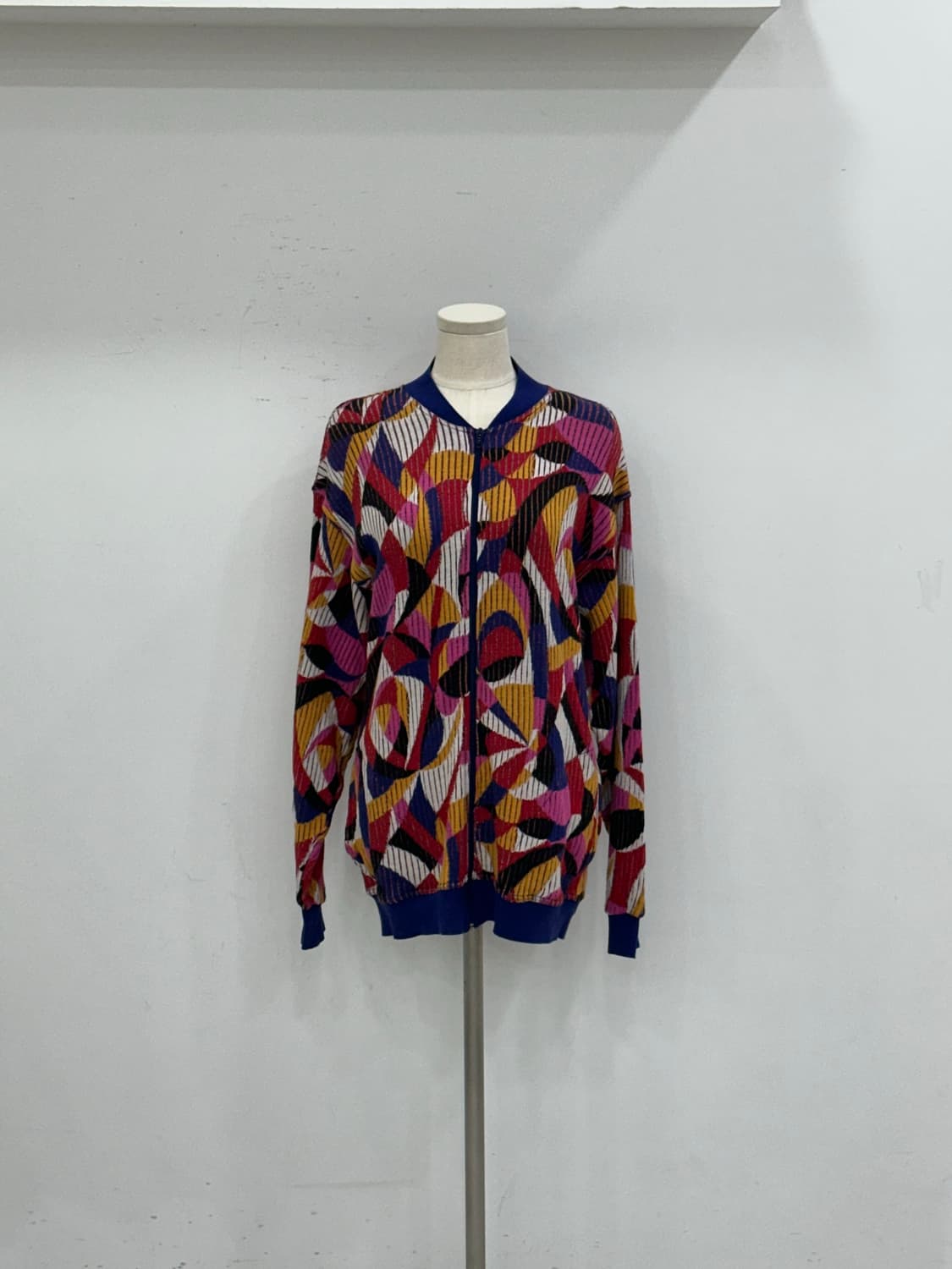 미소니 짚업 가디건 상품이미지1