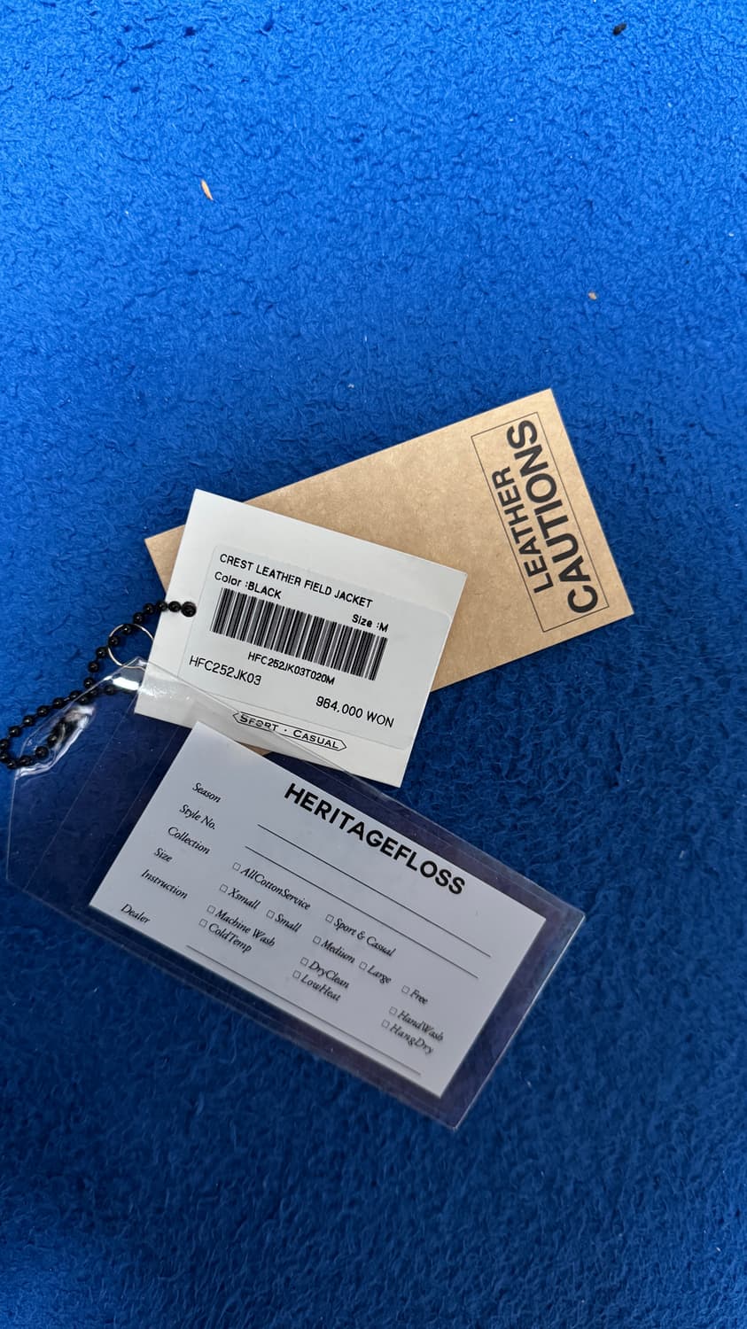 M) 헤리티지플로스 레더 필드 자켓 상품이미지7