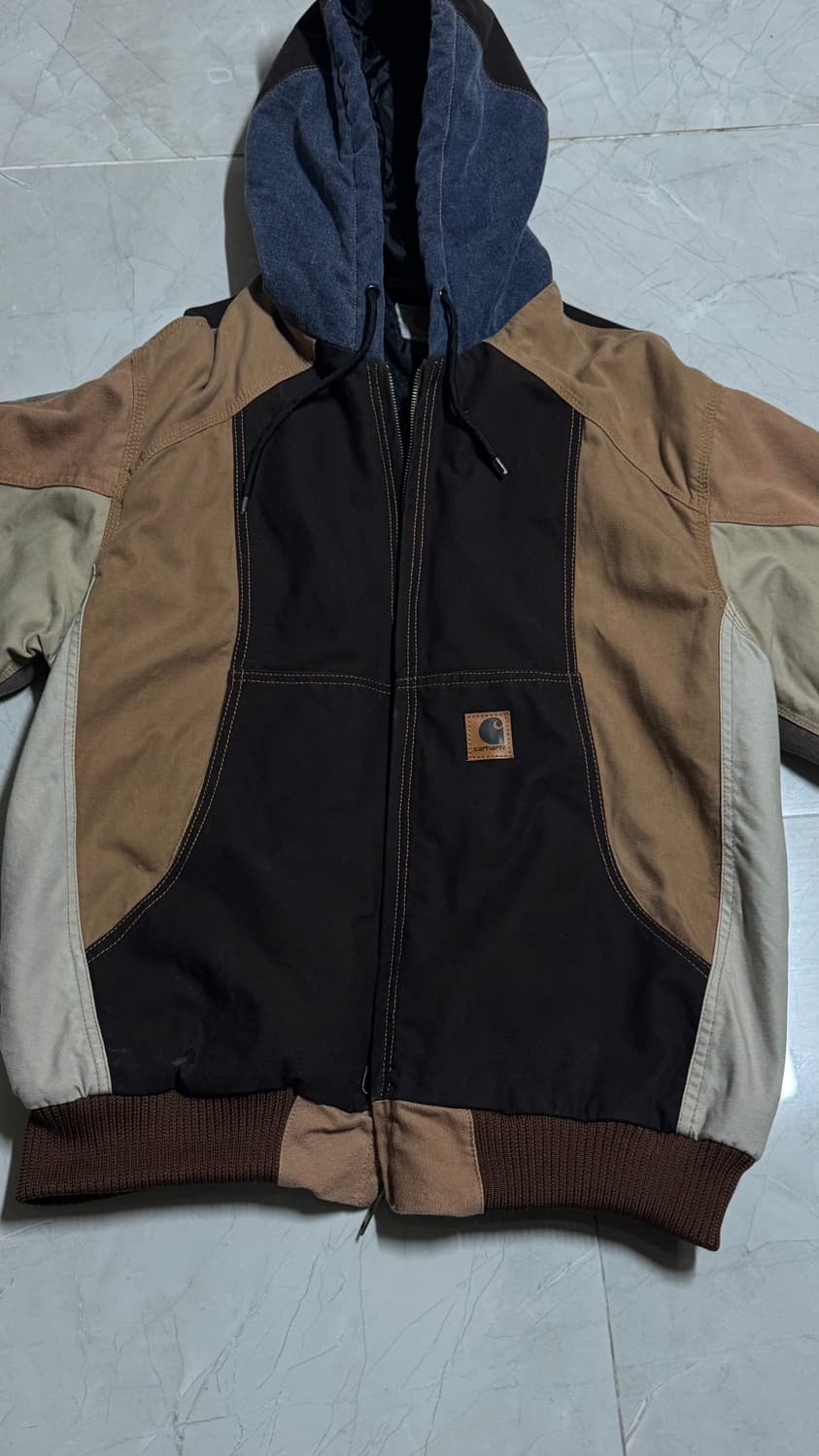 칼하트 리메이크 워크 후드집업자켓 상품이미지1