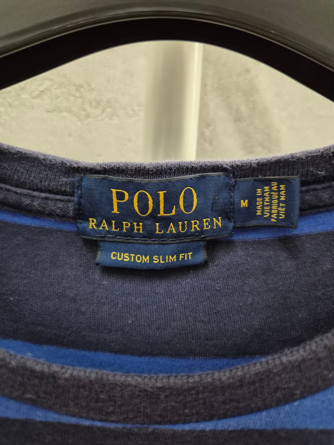 폴로 랄프로렌 스트라이프 반팔티 M 상품이미지5
