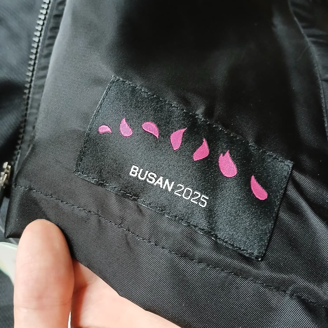 미사용 BUSAN 부산 전국체전 우븐 바람막이 자켓 상품이미지8