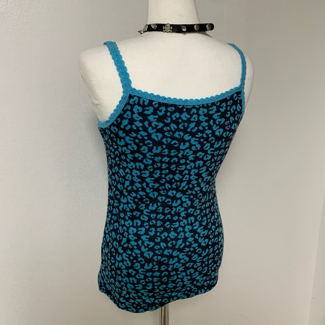 Mint Leopard Sleeveless 상품이미지4