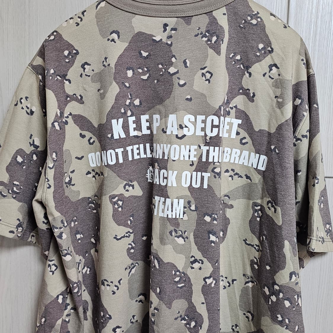 블랙아웃 반팔티 상품이미지5