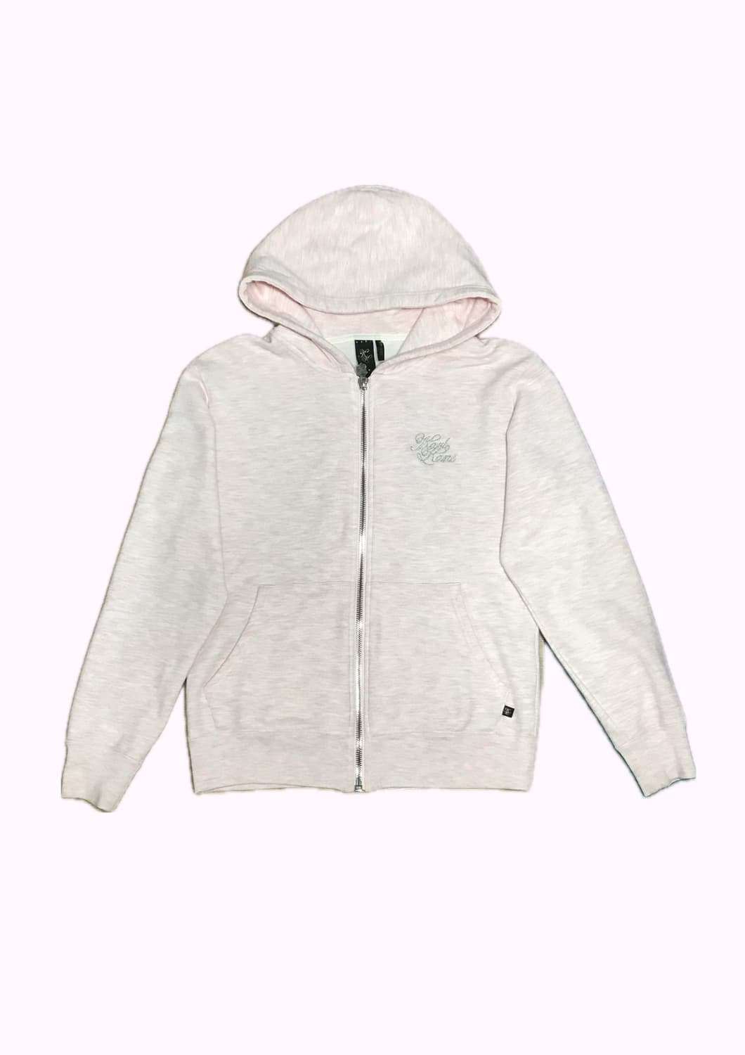 베이비핑크 후드집업 상품이미지3