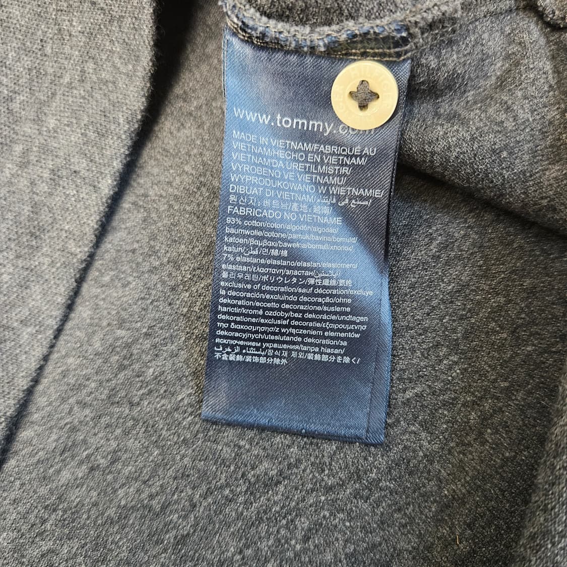 타미힐피거 긴소매 카라티 남자100 상품이미지5