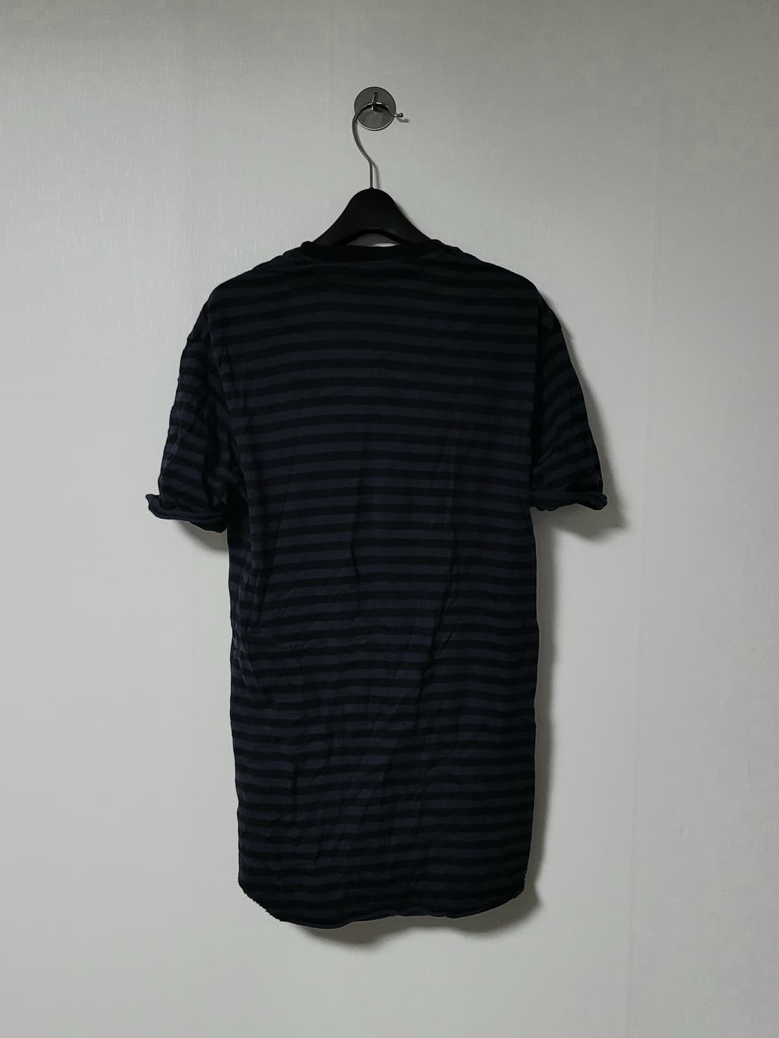 John lawrence sullivan 스트라이프 컷오프 디스 티셔츠 상품이미지2