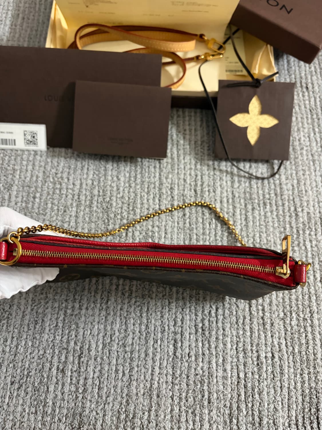 (상태최상, 풀구성) 루이비통 팔라스 크로스백 상품이미지6