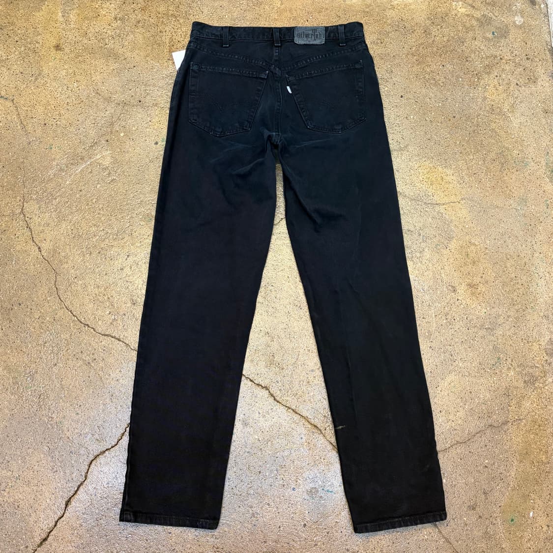 90s 미국 빈티지 리바이스 실버탭 슬림핏 블랙진 청바지 상품이미지7