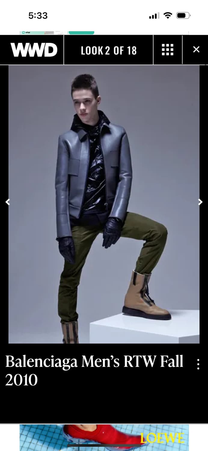 발렌시아가 balenciaga 2010 레더 자켓 48 상품이미지7