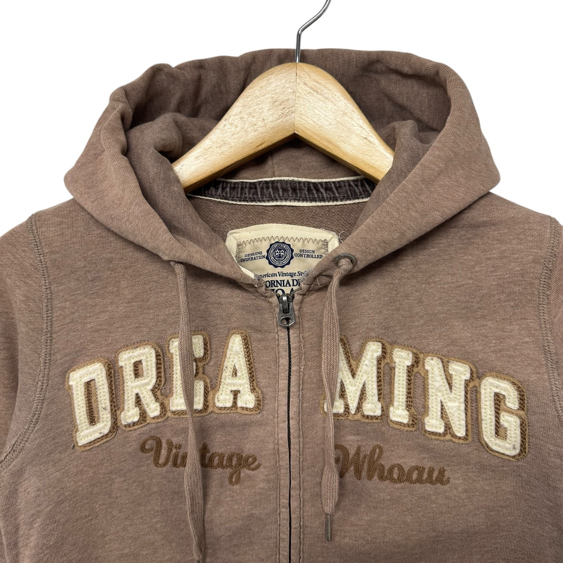 후아유 로고 딱붙핏 후드집업 상품이미지2