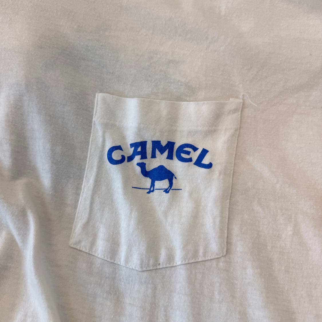  90S 카멜 CAMEL 포켓 로고 티셔츠 L 추천 상품이미지5