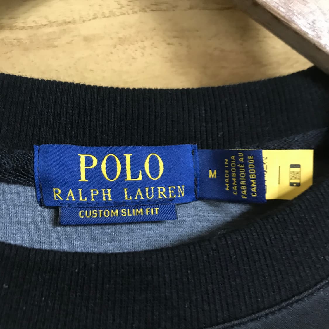 폴로 랄프로렌 네오플렌 큐알정품 라운드스웻셔츠 상품이미지3