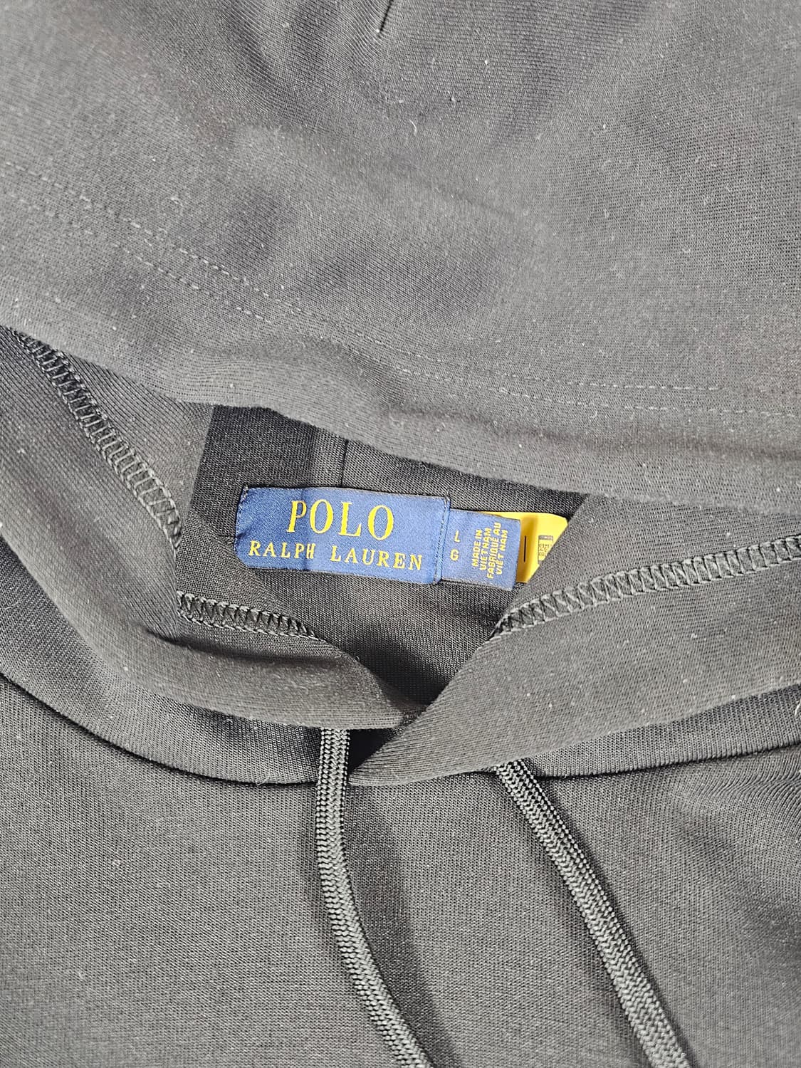 폴로블랙후드티 상품이미지2