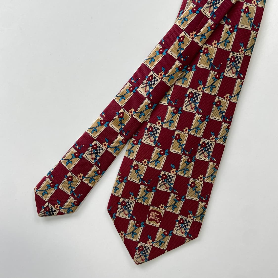 버버리 (Burberry) 심플로고 정품 명품넥타이 상품이미지3