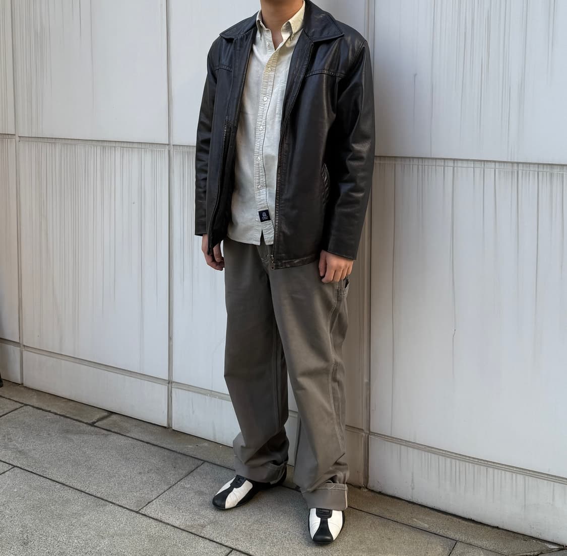 90s Old GAP Leather 상품이미지6